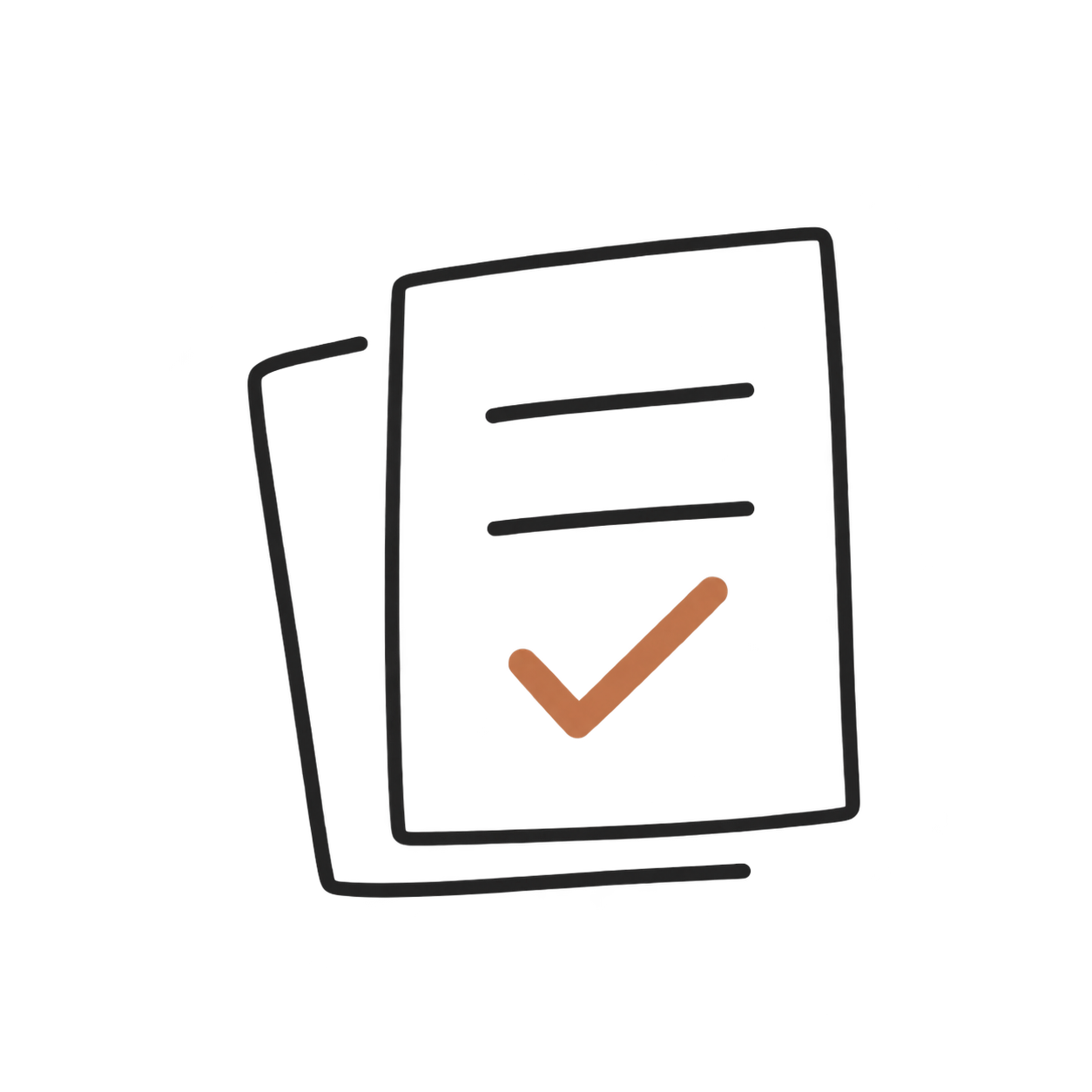 Documentos del plan preparados.